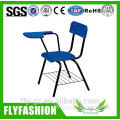 Factory price plastic chair with writing pad/training chair with tablet